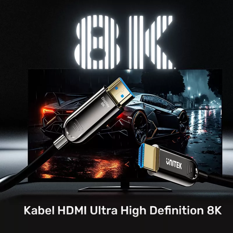 HDMI optinis laidas 2.1 AOC 8K120Hz 3m C11085GY03-3