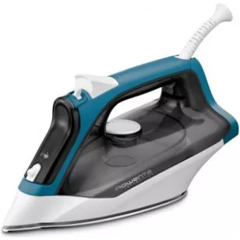 Lyginimo lygintuvas Rowenta EFFECTIVE 2 sausas ir su garais, nerūdijančio plieno padas, juoda, mėlyna, balta