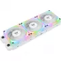 Ventiliatorių rinkinys THERMALTAKE TOUGHFAN EX 140 ARGB Sync White — 140 mm, 3 vnt.