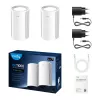 Cudy M11000 maršrutizatorius triju dažnių juostų (2,4 GHz / 5 GHz / 6 GHz) Wi-Fi 7 (802.11be) baltas 4 vidinės antenos