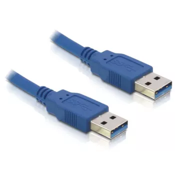 USB kabelis DeLOCK 0,5m USB 3.0 / USB 3.2 Gen 1 A-A mėlynas