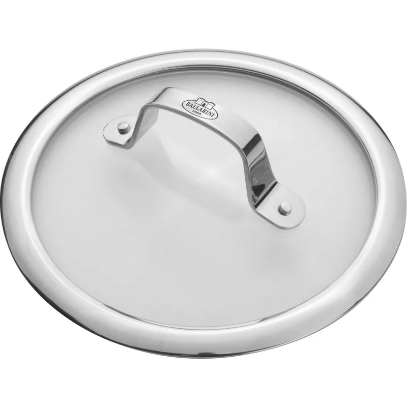 BALLARINI 75002-901-0 keptuvės dangtis apvalus Nerūdijantis plienas, Skaidrus