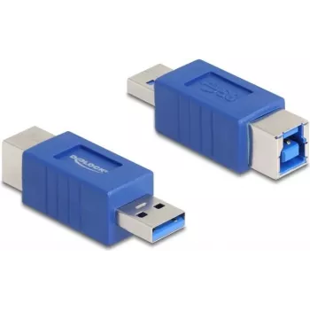 DeLOCK 67217 Lyties keitiklis USB Type-A į USB Type-B mėlynas
