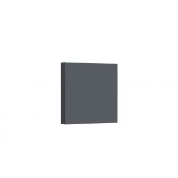 AQARA Smart Wall Switch H1 EU (su nuliniu laidu, vienas mygtukas) WS-EUK03-G, pilka – Zigbee jungiklis su rele