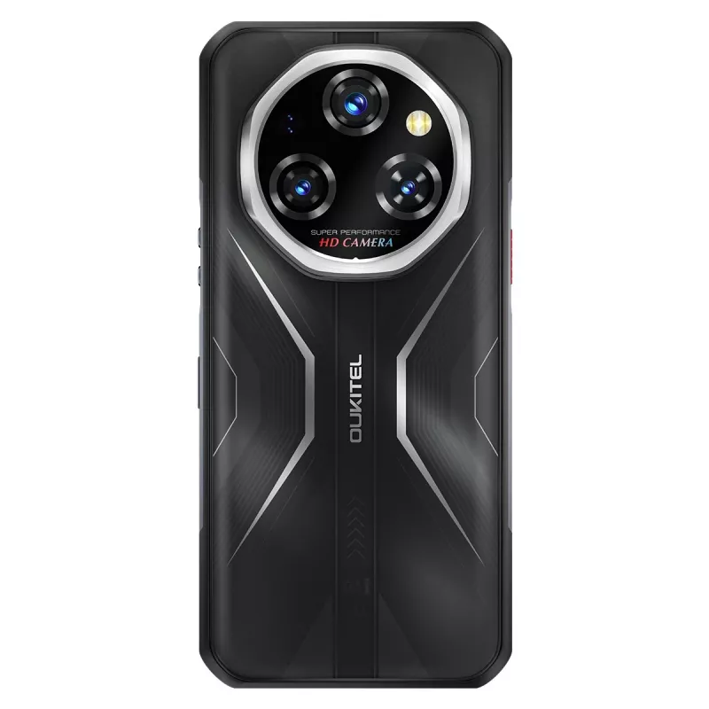 Išmanusis telefonas Oukitel WP55 6,6 colio 12 GB RAM 256 GB juodos spalvos