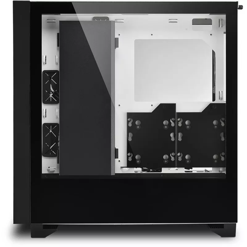 Sharkoon ELITE SHARK CA300H - Bokštas - PC - Baltas - ATX - EATX - micro ATX - Mini-ITX - Metalinis - Grūdintas stiklas - Žaidimams