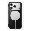 Dėklas telefonui Nomad Rugged Leather Case, skirtas Apple iPhone 17 Pro, oda/TPU/PC/aliuminis, tinka 16 cm (6,3 colio) ekranams, juodos spalvos
