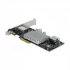 Vidinė Ethernet tinklo plokštė DeLOCK GE10P-PCIE4XG301