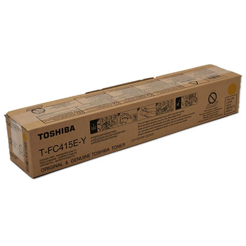 Toshiba 6AJ00000182/T-FC415EY Toner Geltonas. 33,6 tūkst. puslapių, skirta Toshiba E-
