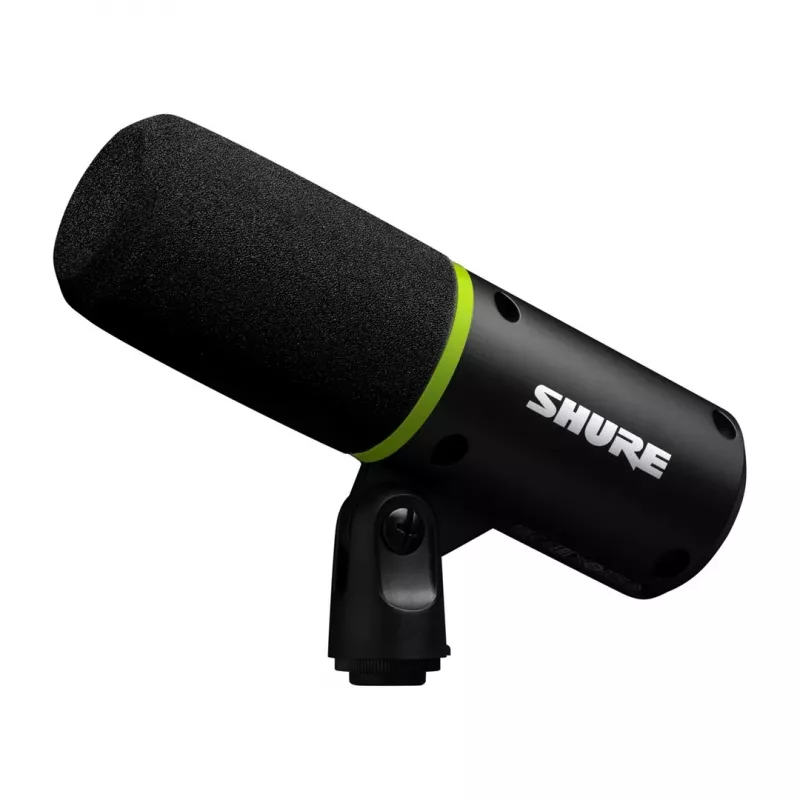 Shure MV6 – USB-C kardioidinis dinaminis mikrofonas žaidėjams ir transliuotojams