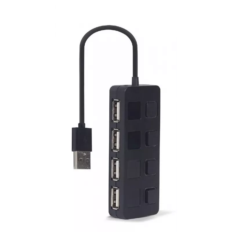 USB 2.0 4 prievadų šakotuvas Gembird UHB-U2P4-05