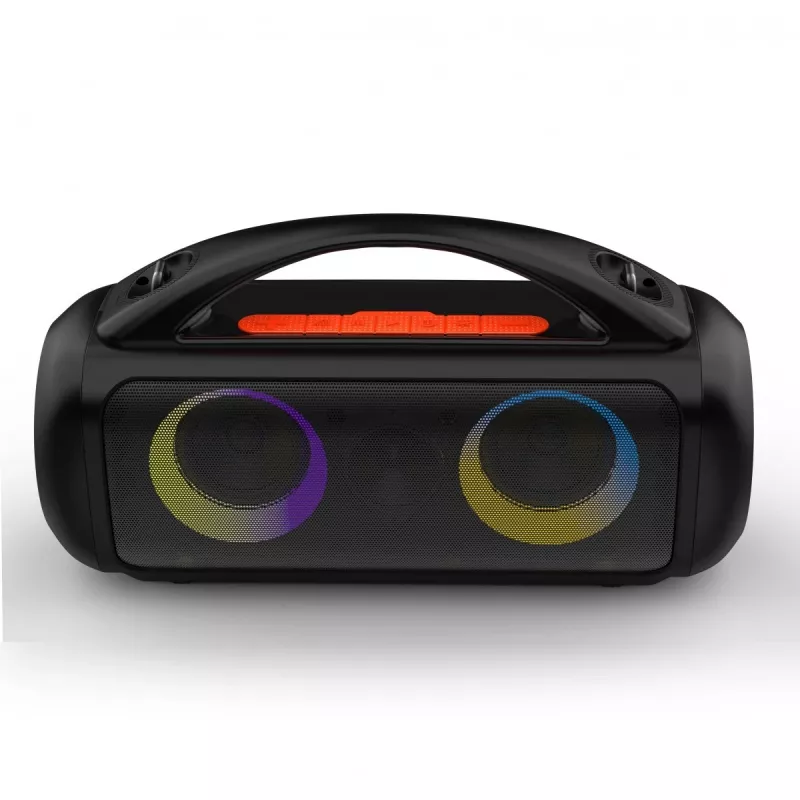 Nešiojamas garsiakalbis MEDIA-TECH MT3184 – Bluetooth 5.3, 60W RMS, IPX5, ličio jonų baterija 16h, USB-C įkrovimas, MicroSD, TWS, mikrofonas, nuotolinio valdymo pultas