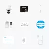 Reolink Go Series G430 - 5MP lauko baterijinė kamera, 4G LTE tinklas, žmogaus/transporto priemonės/gyvūno aptikimas, 355° pasukimas ir 140° pakreipimas