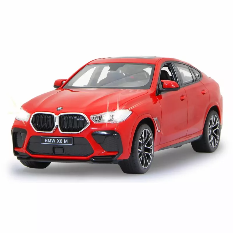 Radijo bangomis valdomas automobilis Jamara BMW X6 M elektrinis 1:14 masteliu