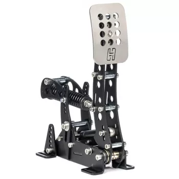 Heusinkveld Ultimate+ 3 Pedal Set juodas – tiesioginės pavaros sim lenktynių pedalų rinkinys, 3 pedalai