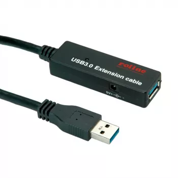 USB laidas ROLINE 12.04.1071 15 m USB 3.2 Gen 1 juodas
