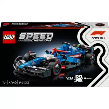 LEGO Speed Champions Formulės 1 lenktyninis automobilis 77246 – 248 dalių, 1 minifigūrėlė, nuo 10 m.