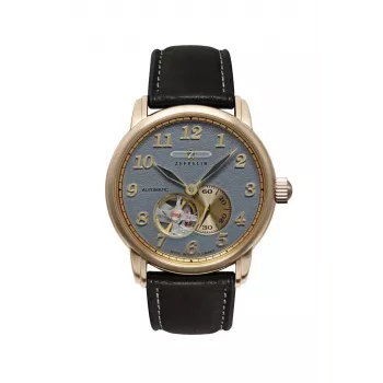 Rankinis laikrodis Zeppelin LZ127 76645 Automatinis 40 mm nerūdijančio plieno korpusas