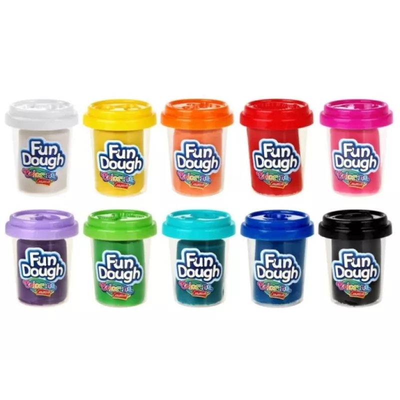 Colorino Creative Fun Dough 10 vnt