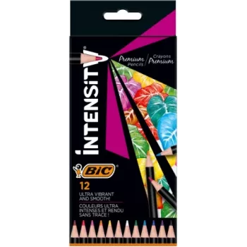 BIC Intensity spalviniai pieštukai 12 spalvų 951844