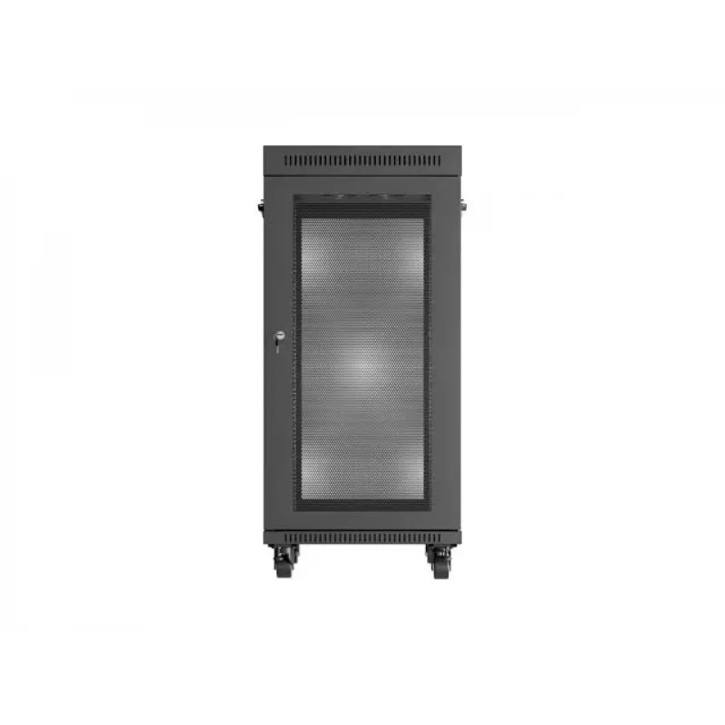Laisvai pastatomas stelažinis korpusas LANBERG FF01-6824-23BL 24U 600×800 mm IP20 Juodas