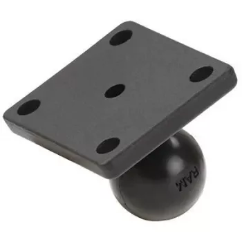 RAM Mounts Basisplatte rechteckig (2 x 1.7 ) - B-Kugel (1 ), AMPS-Lochraster (RAM-B-347U)