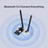 Mercusys AXE5400 Wi-Fi 6E Bluetooth 5.2 PCIe adapter