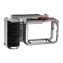 Puluz titaninis išplėtimo narvas su rankena ir papildomomis jungtimis, skirtas DJI Osmo Action 6
