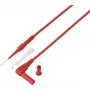 VOLTCRAFT MSL-520 raudonas matavimo kabelis su 4 mm kištuku ir 0,7 mm adatine zondine galvute, 1,5 m, 1 vnt. (VC-17312670)