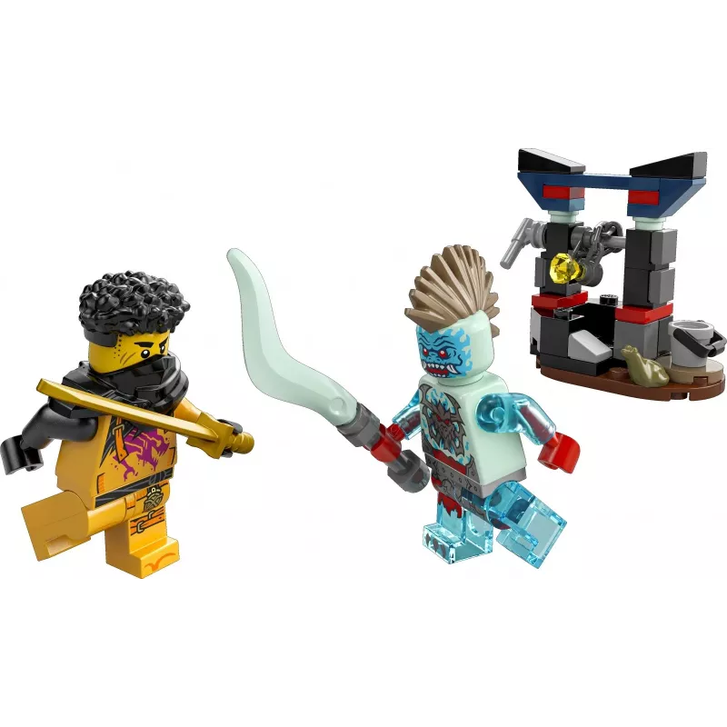 LEGO statybinis žaislas 30700 Arino kova su Drakonu Žmogumi polimaišelis (mini rinkinys)
