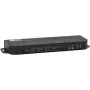 Eaton Tripp Lite serijos HDMI USB KVM jungiklis 4 prievadai 4K 60Hz HDR HDCP 2.2 IR USB bendrinimas - KVM / garso / USB jungiklis - 4 x KVM / garsas / USB - 1 vietinis vartotojas - stalinis (B005-HUA4)