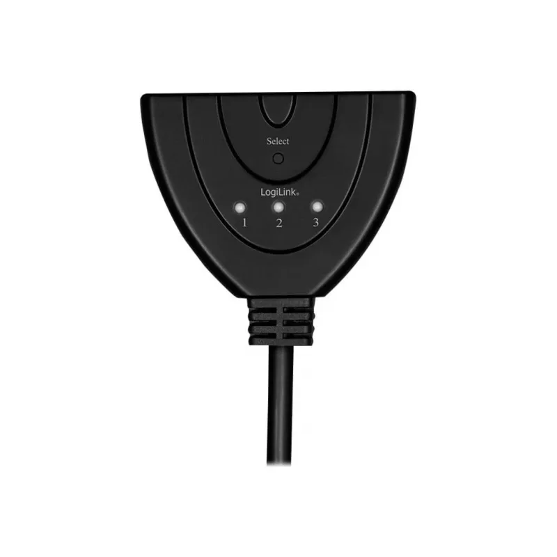 LogiLink vaizdo/garso skirstytuvas/jungiklis - 3 x HDMI - stalinis