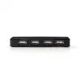Nedis UHUBU2730BK USB 3.0 mazgas su 4 prievadais