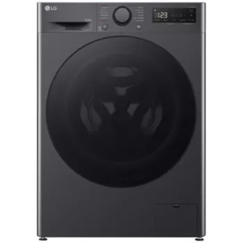 Skalbimo mašina LG F2WR508S2M — priekinė, 8 kg, 1200 aps./min., A energijos klasė, 60×48 cm, LED, juoda