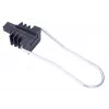 Opticinio kabelio tvirtinimas Extralink AC-12 2–24 skaiduloms, maks. ryšulio Ø 1,2 cm, ABS ir metalas, juodas