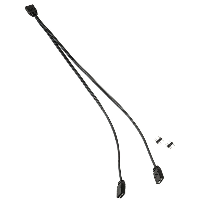 Kolink ARGB 1-2 skirstytuvas 30 cm, 5 V, juodas