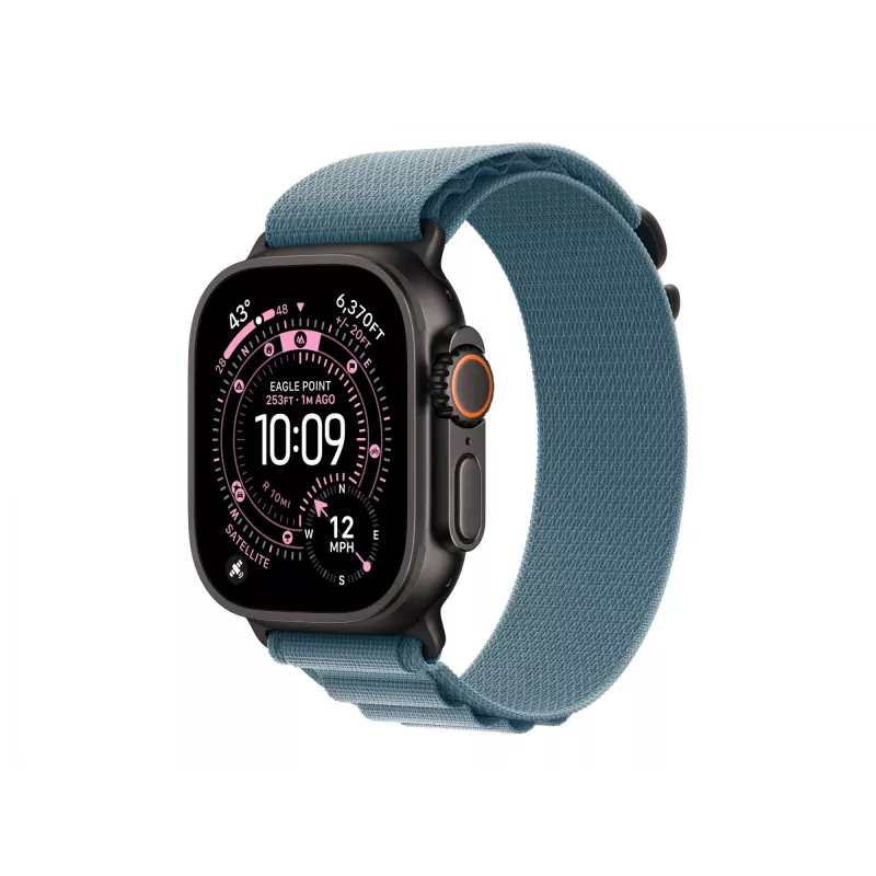 Apple MG9L4ZM/A Laikrodžio dirželis iš audinio, Mėlynas titanas