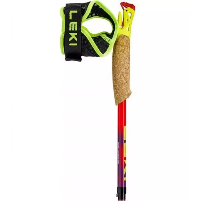 Leki TRL Ultratrail FX One 120 cm raudoni trekkingo lazdos