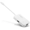 Edimax EU-4308 nešiojamojo kompiuterio dokas / prievadų replikatorius USB 3.2 Gen 1 (3.1 Gen 1) Type-C Baltas