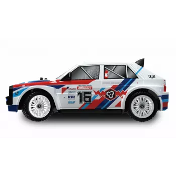 Amewi LR16 Rallye Drift nuotoliniu valdymu RC modelis – ralio automobilis, elektrinis variklis, 1:16 (21092)