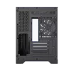 Gamemax HYPE-M BK korpusas | Juodas | Micro-ATX | Be maitinimo šaltinio