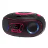 Nešiojamas CD grotuvas Denver TCL-212BT PINK juodas, rožinis