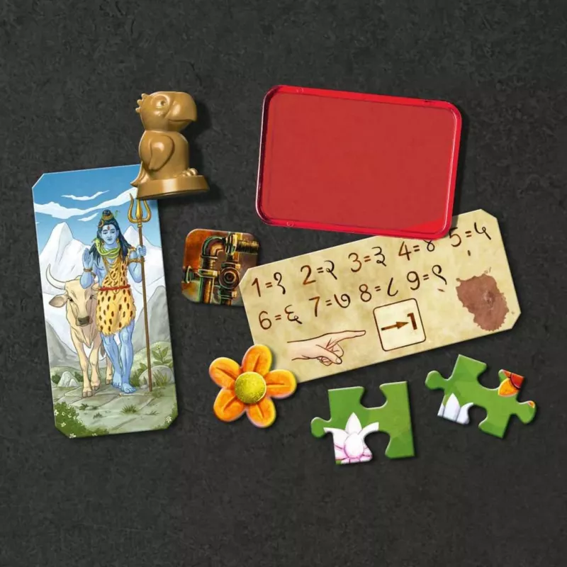 Mystery Adventskalendorius – Indijos rūmai, dėlionės žaidimas