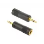 Cablexpert garso adapteris 6.35 mm lizdas – 3.5 mm kištukas | A-6.35F-3.5M