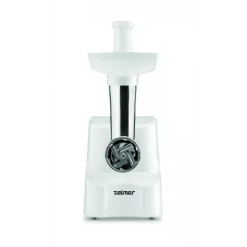 Zelmer ZMM1011 mėsos smulkintuvas, 1000 W, atbulinės eigos funkcija, 1,3 kg/min., baltas