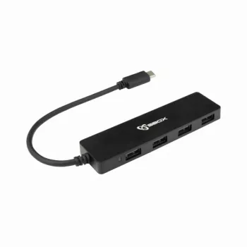 Sbox H-404C USB 3.0 4 prievadų skirstytuvas