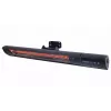 Infragrindinis šildytuvas SUNRED RD-DARK-25, 2500 W, montuojamas ant sienos, IP55, juodas