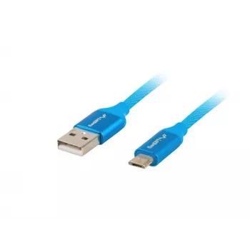 LANBERG USB 2.0 Micro-B (M) - A (M) 1,8 m laidas, palaiko QC