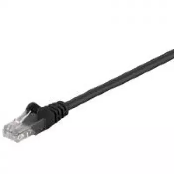 Tinklo kabelis Goobay RJ-45 Cat 6 1,5 m juodas