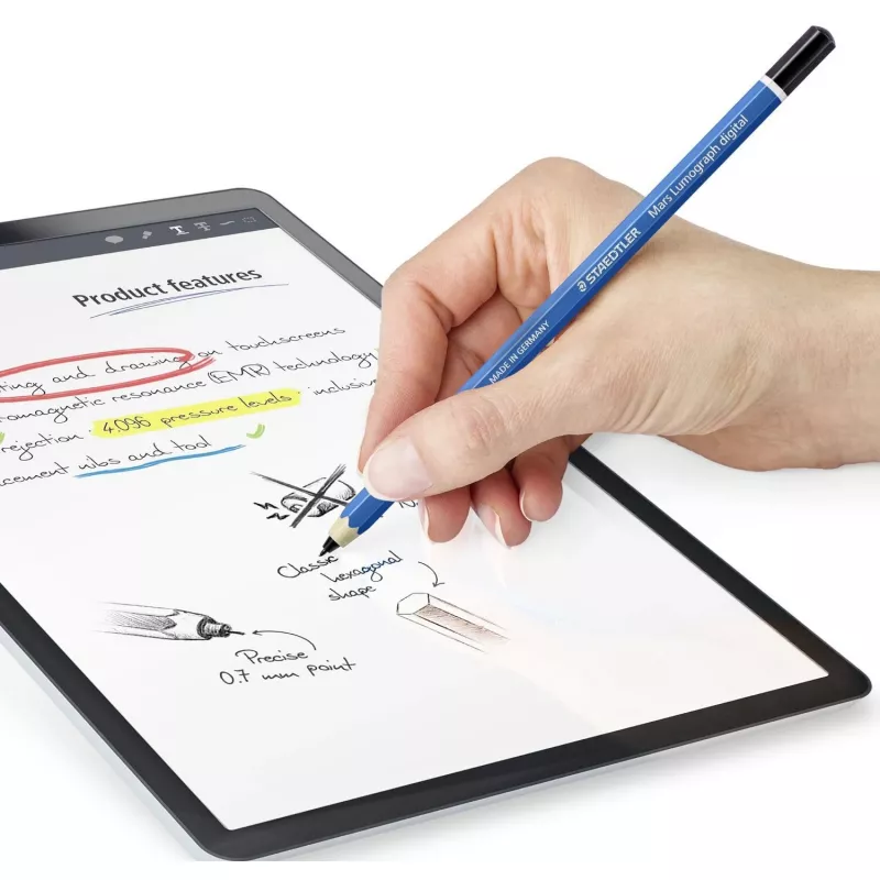 Staedtler Mars Lumograph Digital Classic skaitmeninis rašiklis, mėlynos spalvos